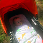 Baby Boomer - Australian Kangaroo | Baby Muslin Swaddles | Proud Baby